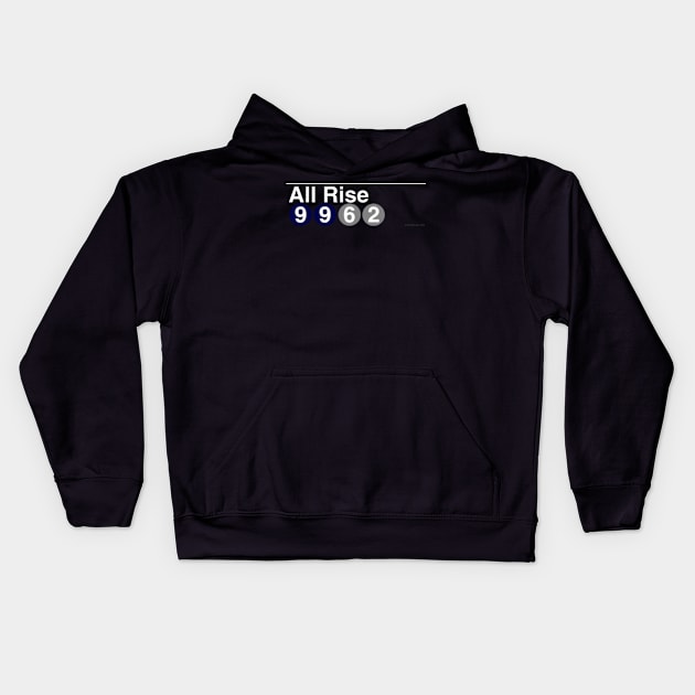 All Rise Subway Stop Kids Hoodie by CraigMahoney